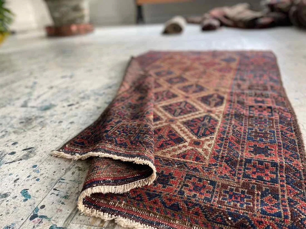 Antique Baluch Rug, 3x5 — Weft & Wool